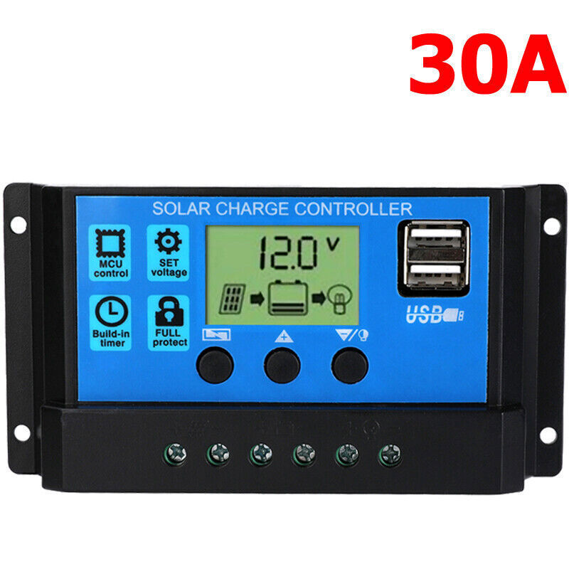 Complete 6000W Home Solar Power System 110V Grid Tie Kit