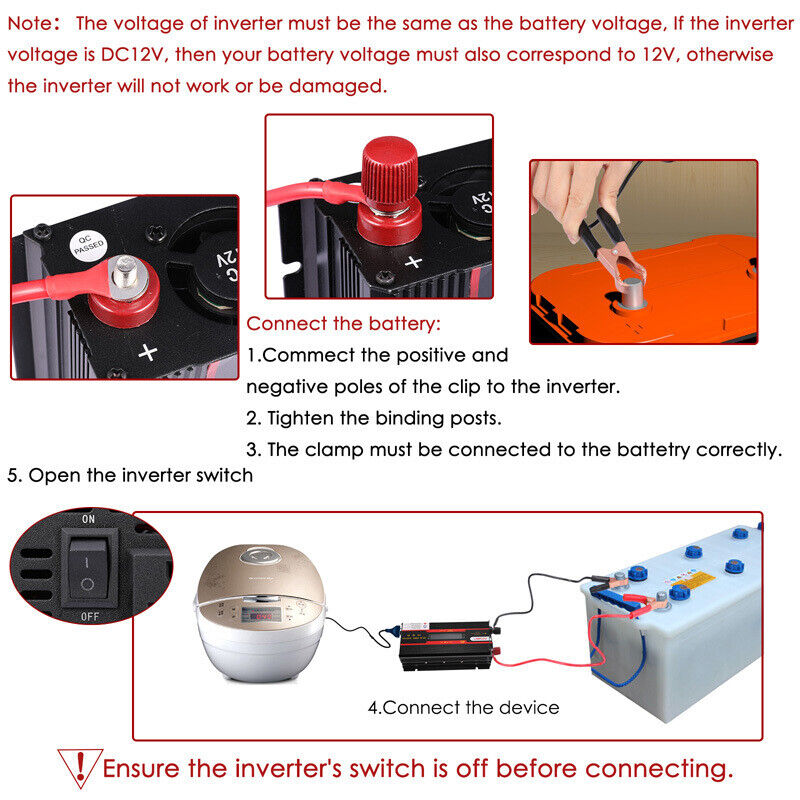 Complete 6000W Home Solar Power System 110V Grid Tie Kit