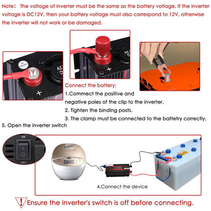 Complete 6000W Home Solar Power System 110V Grid Tie Kit