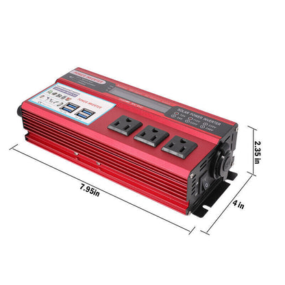 Complete 6000W Home Solar Power System 110V Grid Tie Kit