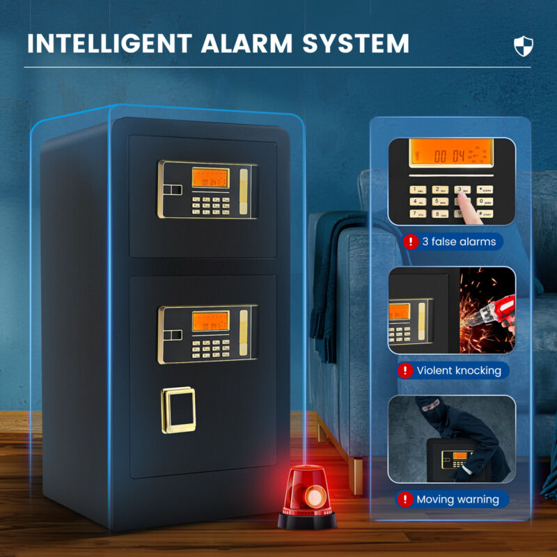 Extra Large Fireproof Home Safe Digital Lock Box