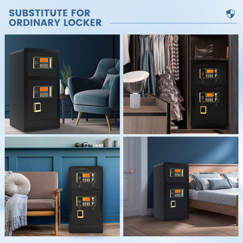 Extra Large Fireproof Home Safe Digital Lock Box