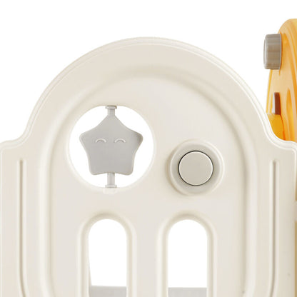 Fun 5-in-1 Kids Play Center with Slide and Hoop
