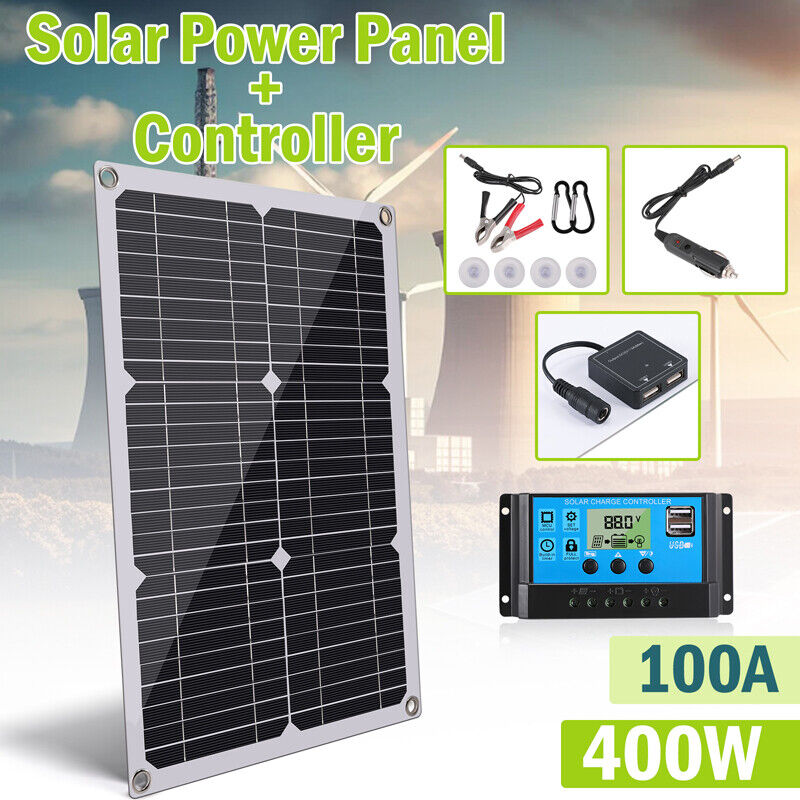 Complete 6000W Home Solar Power System 110V Grid Tie Kit