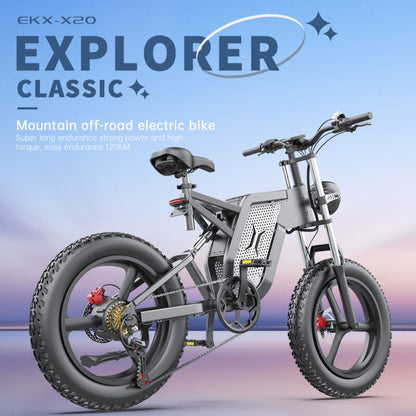 Powerful 20 2000w Electric Mountain Bike - Halri