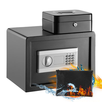 Secure Electronic Lock Box Digital Keypad Home Safe