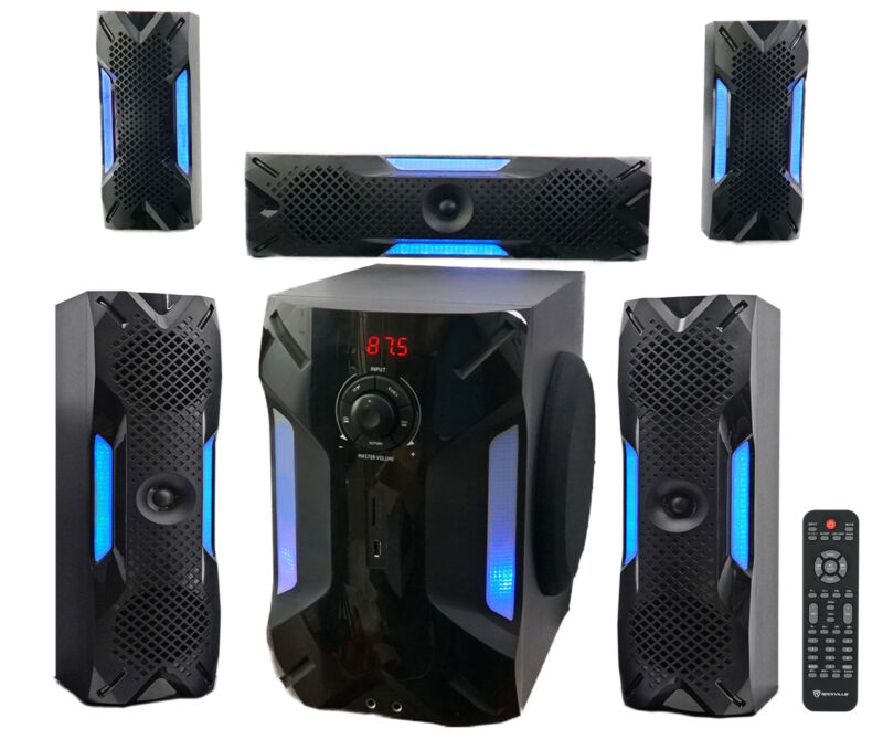 Wireless Home Theater System with 8 Subwoofer - Halri
