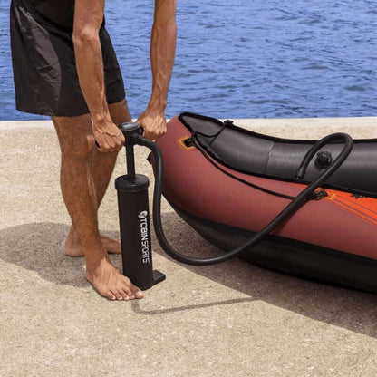 Large 2 Person Inflatable Kayak with Paddles