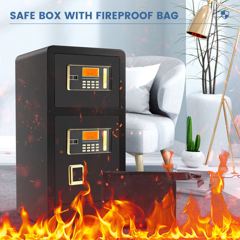 Extra Large Fireproof Home Safe Digital Lock Box