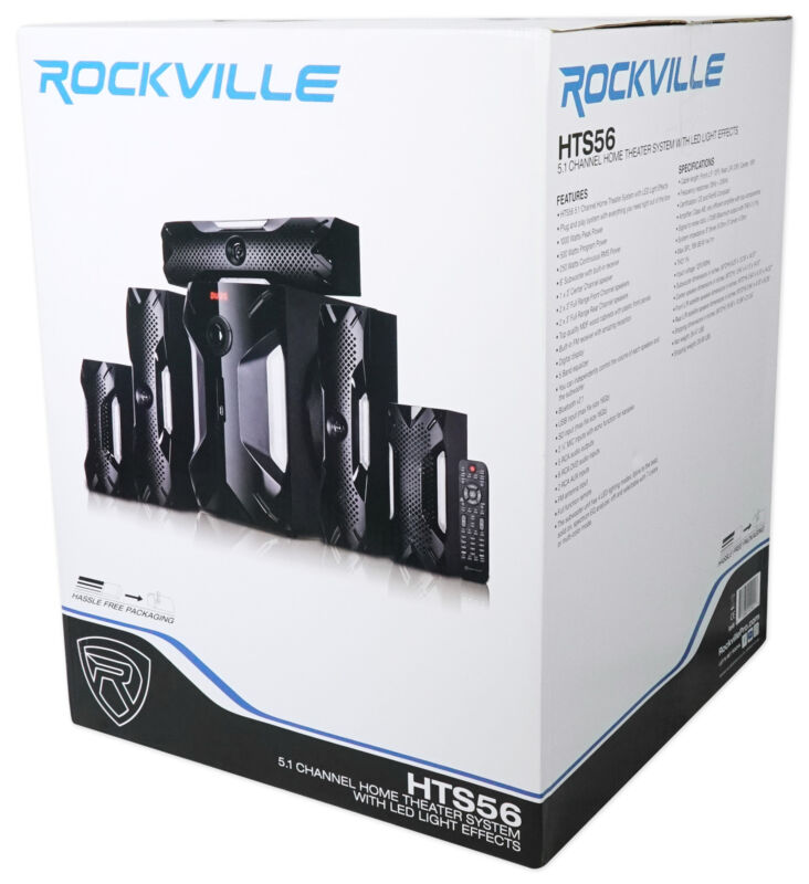 Wireless Home Theater System with 8 Subwoofer