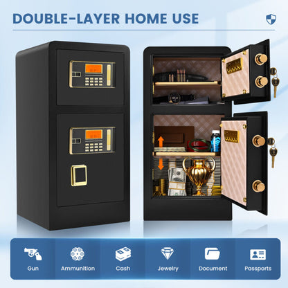 Extra Large Fireproof Home Safe Digital Lock Box