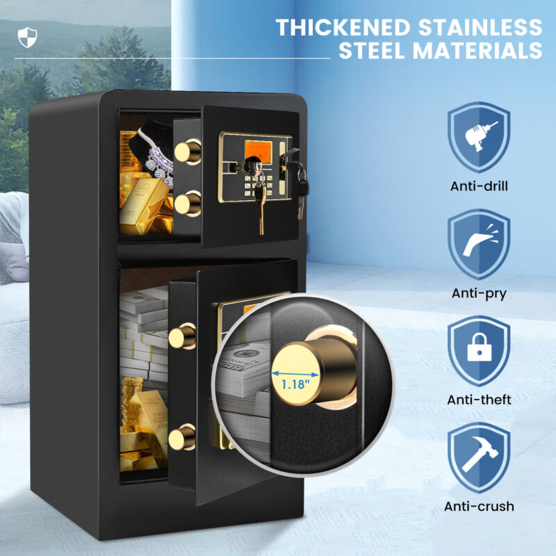 Extra Large Fireproof Home Safe Digital Lock Box