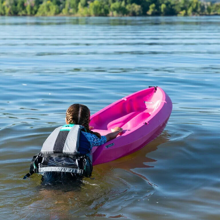 Kids 6ft Pink Paddle Kayak