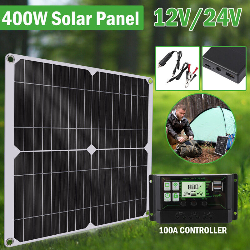 Complete 6000W Home Solar Power System 110V Grid Tie Kit