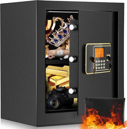 Secure Electronic Digital Lock Home Safe Box Keypad - Halri