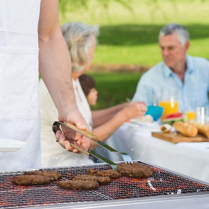 Compact Outdoor Portable Stainless Steel BBQ Grill Set