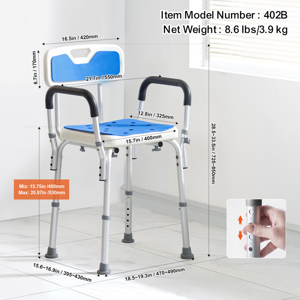 Comfortable Folding Shower Seat