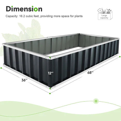 Elevated Patio Herb Planter Garden Bed