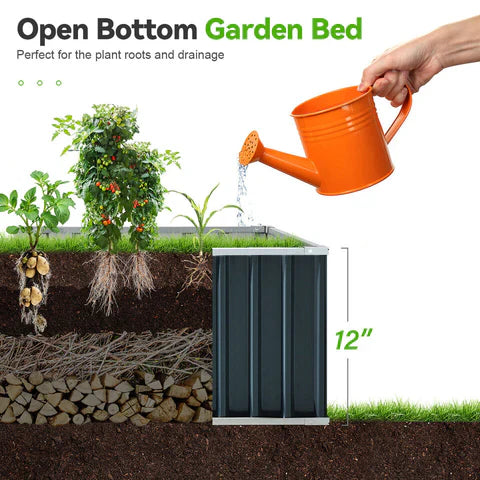 Elevated Patio Herb Planter Garden Bed