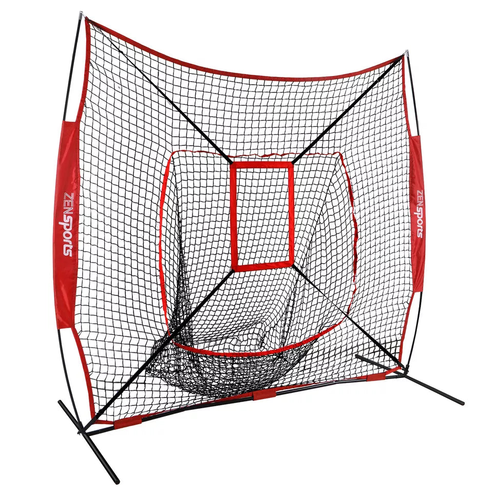 Portable Pitching Target Training Net