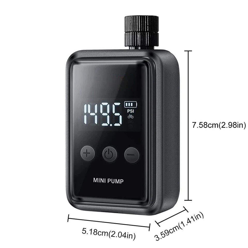 Compact Portable Air Bike Pump