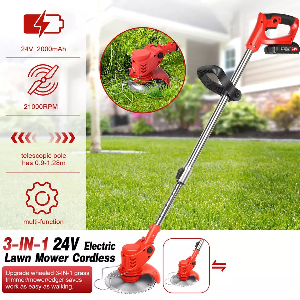Wireless Lawn Edger Grass Trimmer Tool
