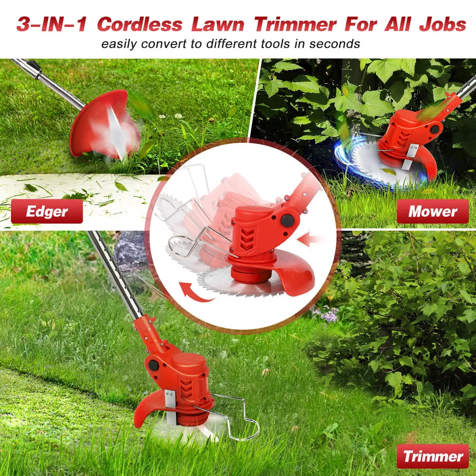 Wireless Lawn Edger Grass Trimmer Tool