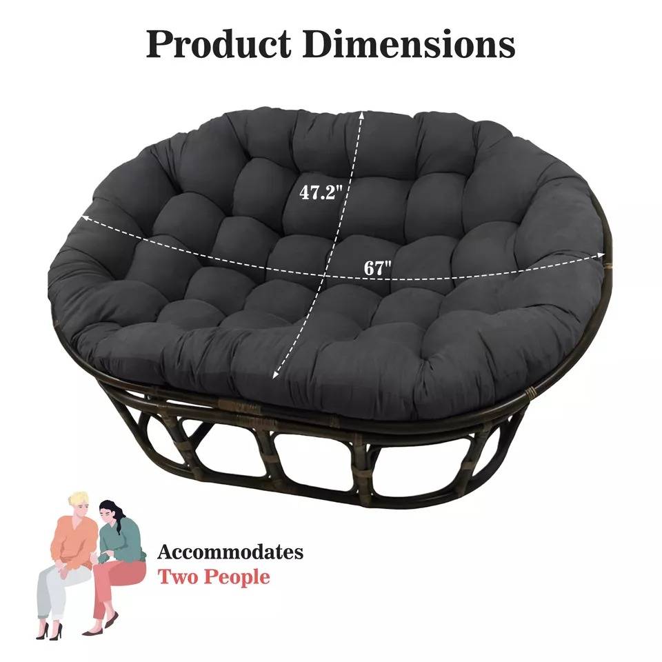 Large Round Chair Seat Cushion Pad