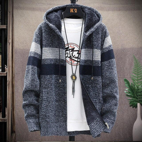 Comfy Horizontal Knit Sweater