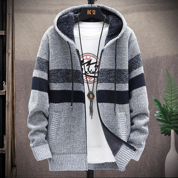 Comfy Horizontal Knit Sweater