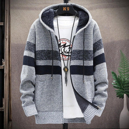 Comfy Horizontal Knit Sweater