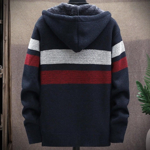 Comfy Horizontal Knit Sweater