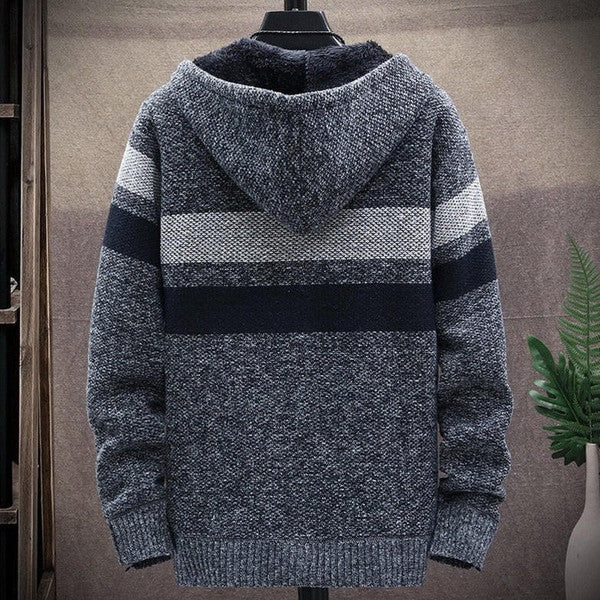 Comfy Horizontal Knit Sweater