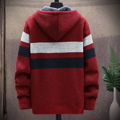 Comfy Horizontal Knit Sweater