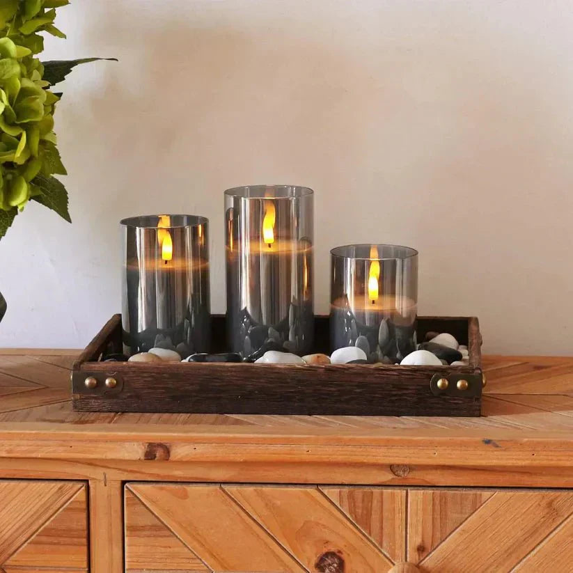 Relaxing Warm LED Candle Light for Home Ambiance