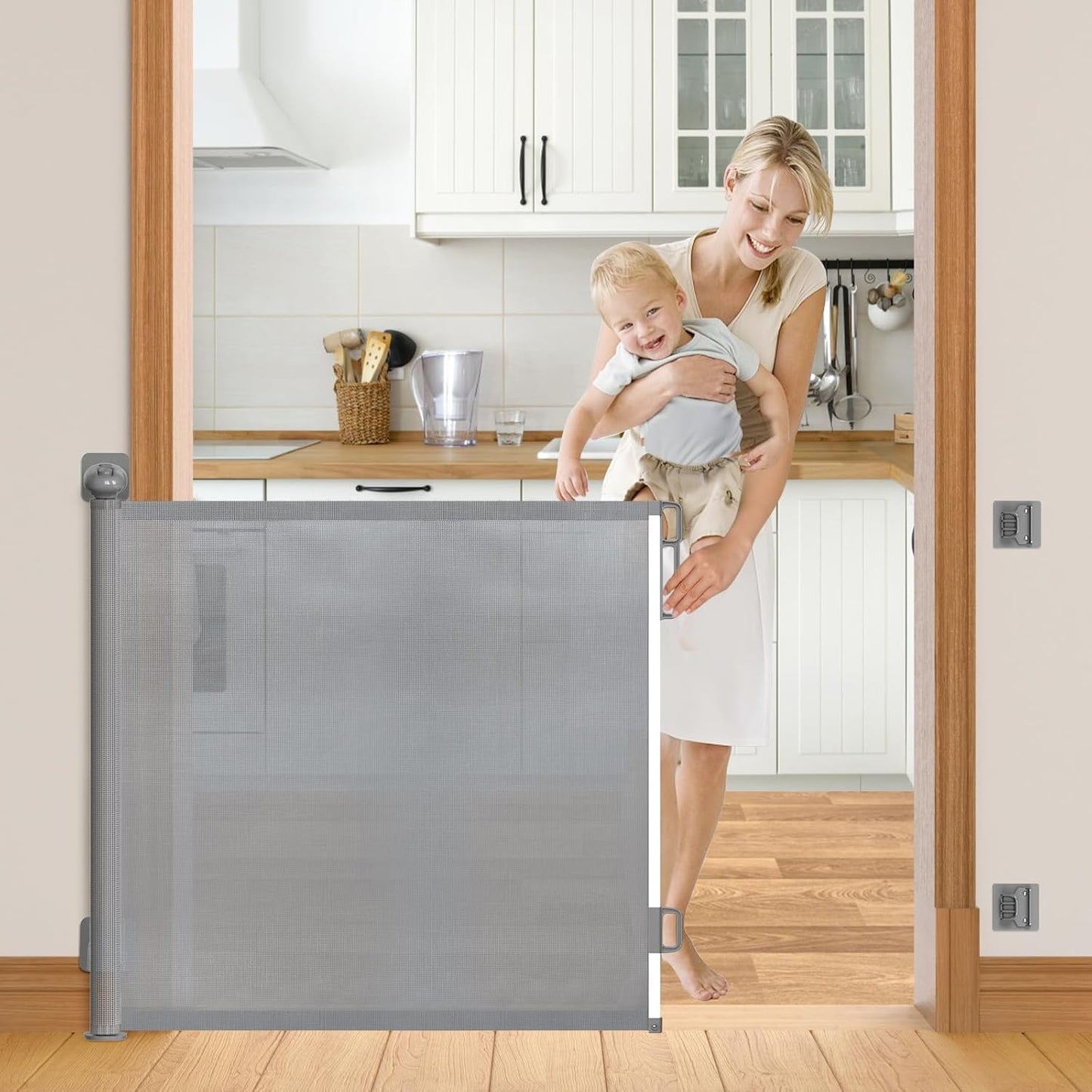 Easy Install Safety Gate for Kids and Pets
