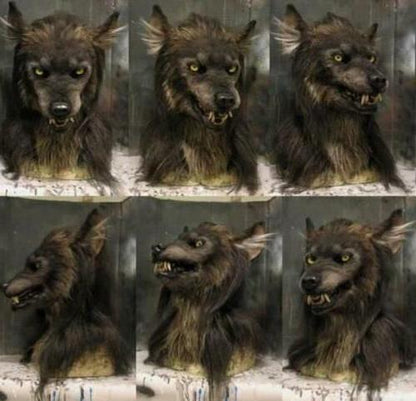 Spooky Wolf Mask for Halloween Costume Party