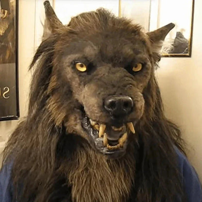 Spooky Wolf Mask for Halloween Costume Party