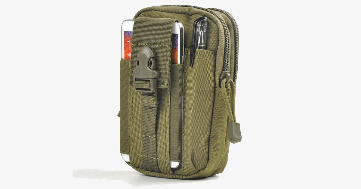 Tactical Nylon Waist Pouch Belt Bag