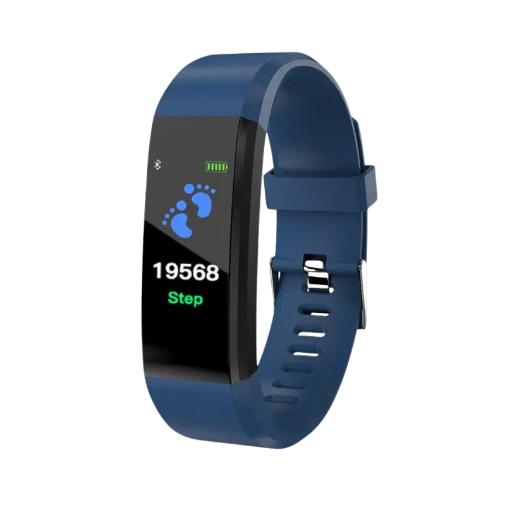 Elegant Senior Fitness Smartwatch with Heart Rate Monitor