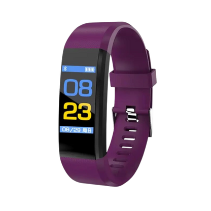 Elegant Senior Fitness Smartwatch with Heart Rate Monitor