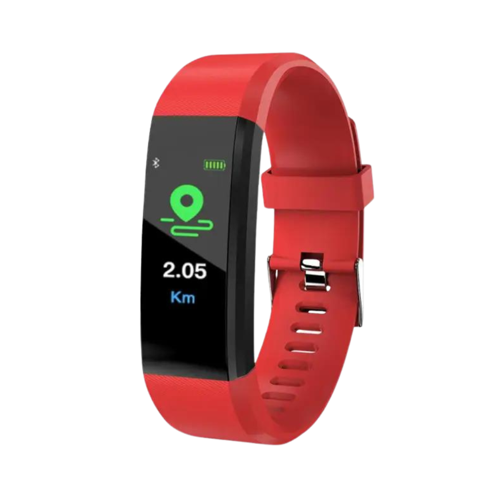 Elegant Senior Fitness Smartwatch with Heart Rate Monitor