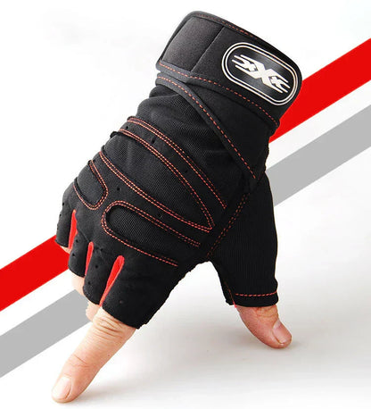 Durable Fitness Gloves for Gym Workout Support