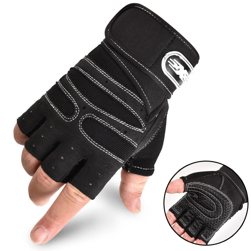 Durable Fitness Gloves for Gym Workout Support