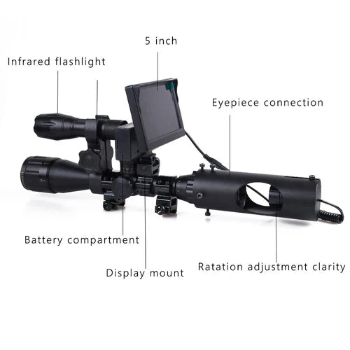 Clear IR Security Camera with Night Vision Recording