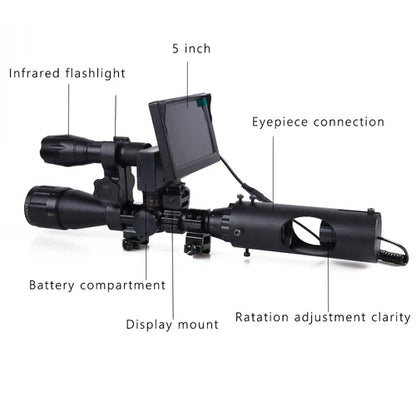 Clear IR Security Camera with Night Vision Recording