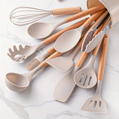Halri | High Quality Silicone Kitchen Tool Set Heat Resistant - Halri