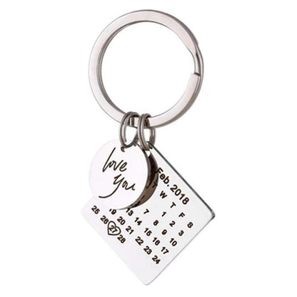 Compact Daily Planner Keychain