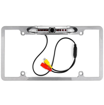 Wide Angle Car License Plate Frame Camera