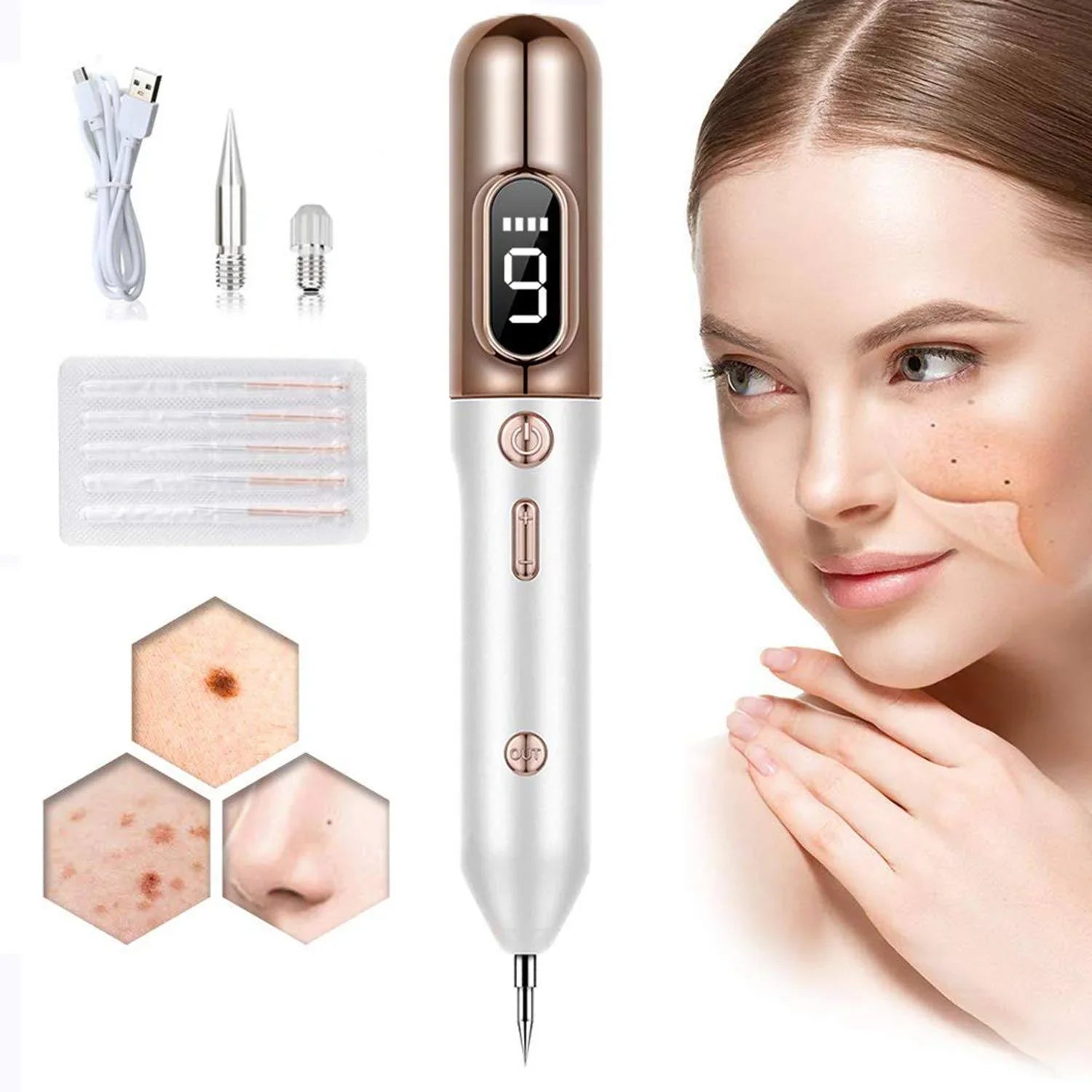 Effective Skin Tag and Mole Removal Pen Device - Halri